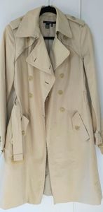 Women's Zara Basic trenchcoat, size M